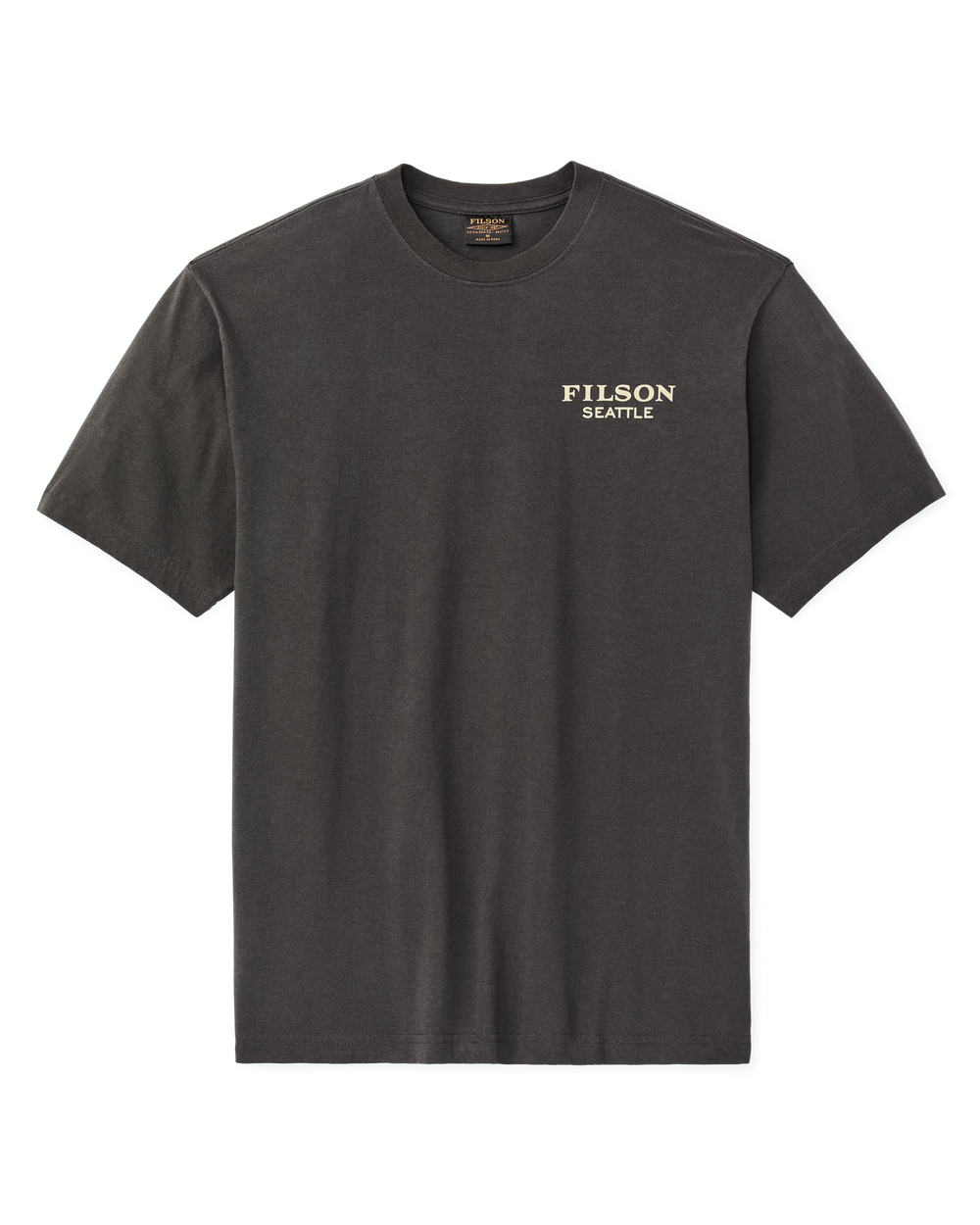 Seattle Graphic T-Shirt - Faded Black