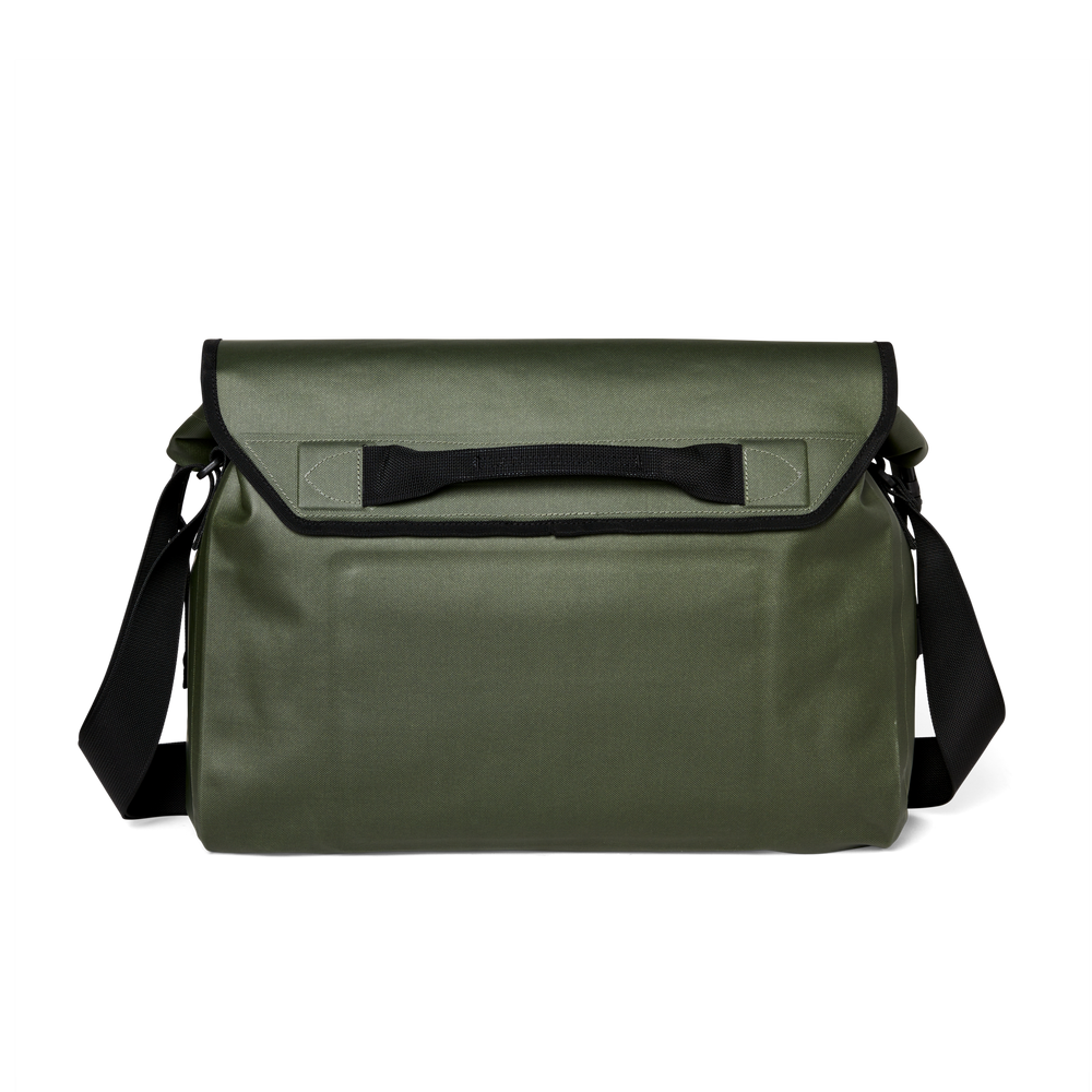 Alternate view of the Filson Dry Messenger Bag - Green