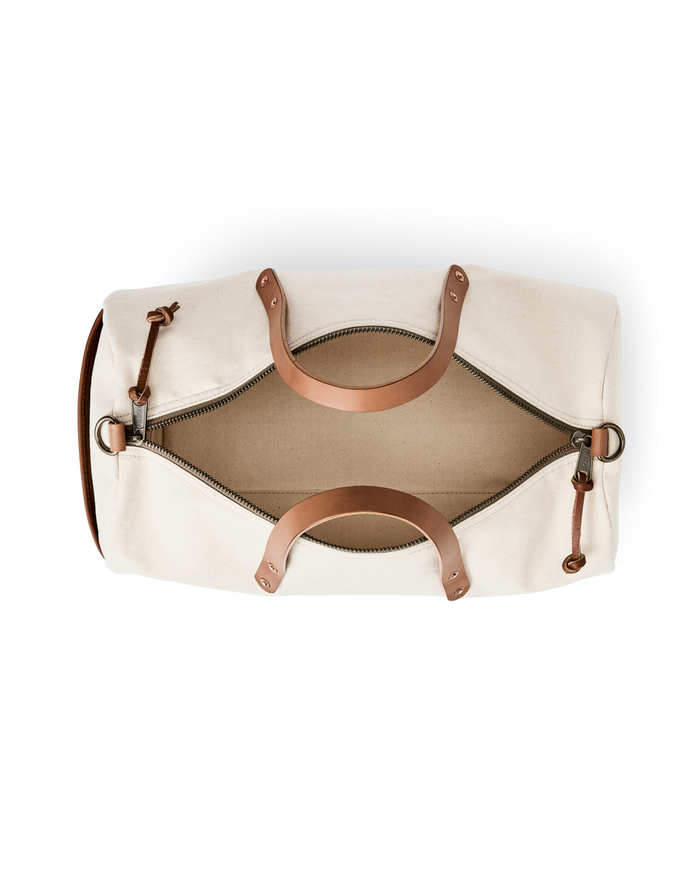 Alternate view of the Filson Workshop Barrel Duffle - Natural