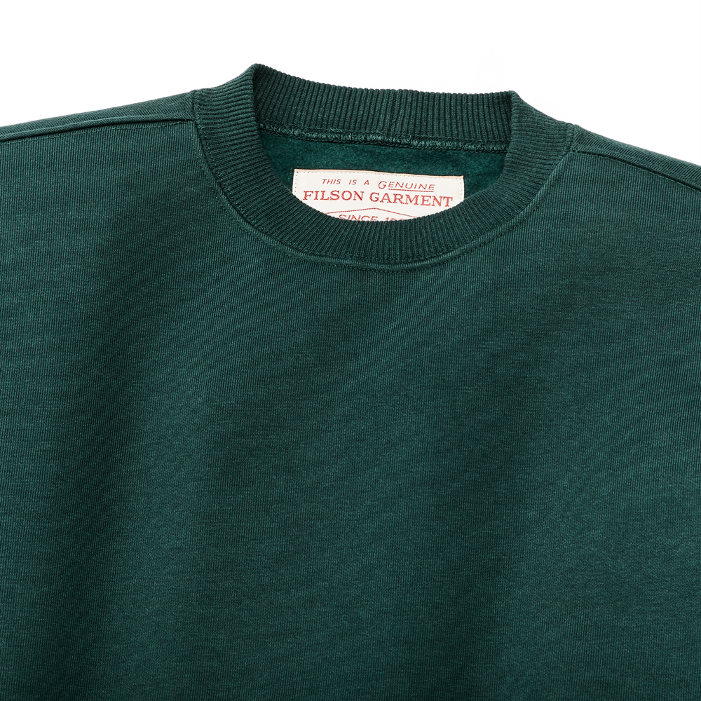 Alternate view of the Filson Prospector Crewneck Sweatshirt - Ponderosa Pine