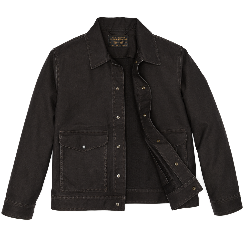 Alternate view of the Filson Jungle Cloth Work Jacket - Cinder