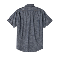 Short Sleeve Chambray Shirt  - Rinse Indigo