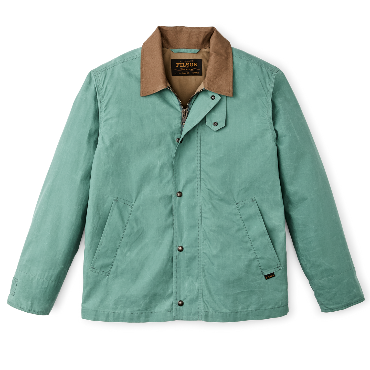 Dry Wax Short Field Jacket - Deep Sea | Filson Dry Wax Short Field Jacket - Deep Sea | Filson