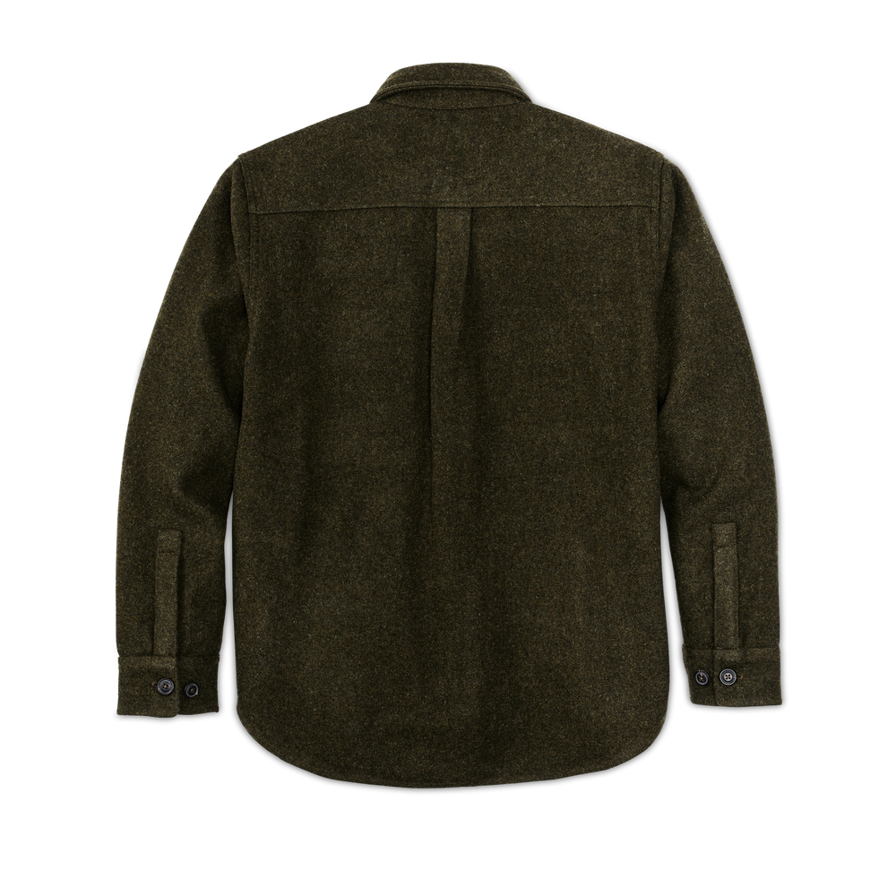 Alternate view of the Filson Cpo Wool Jac-shirt - Forest Green