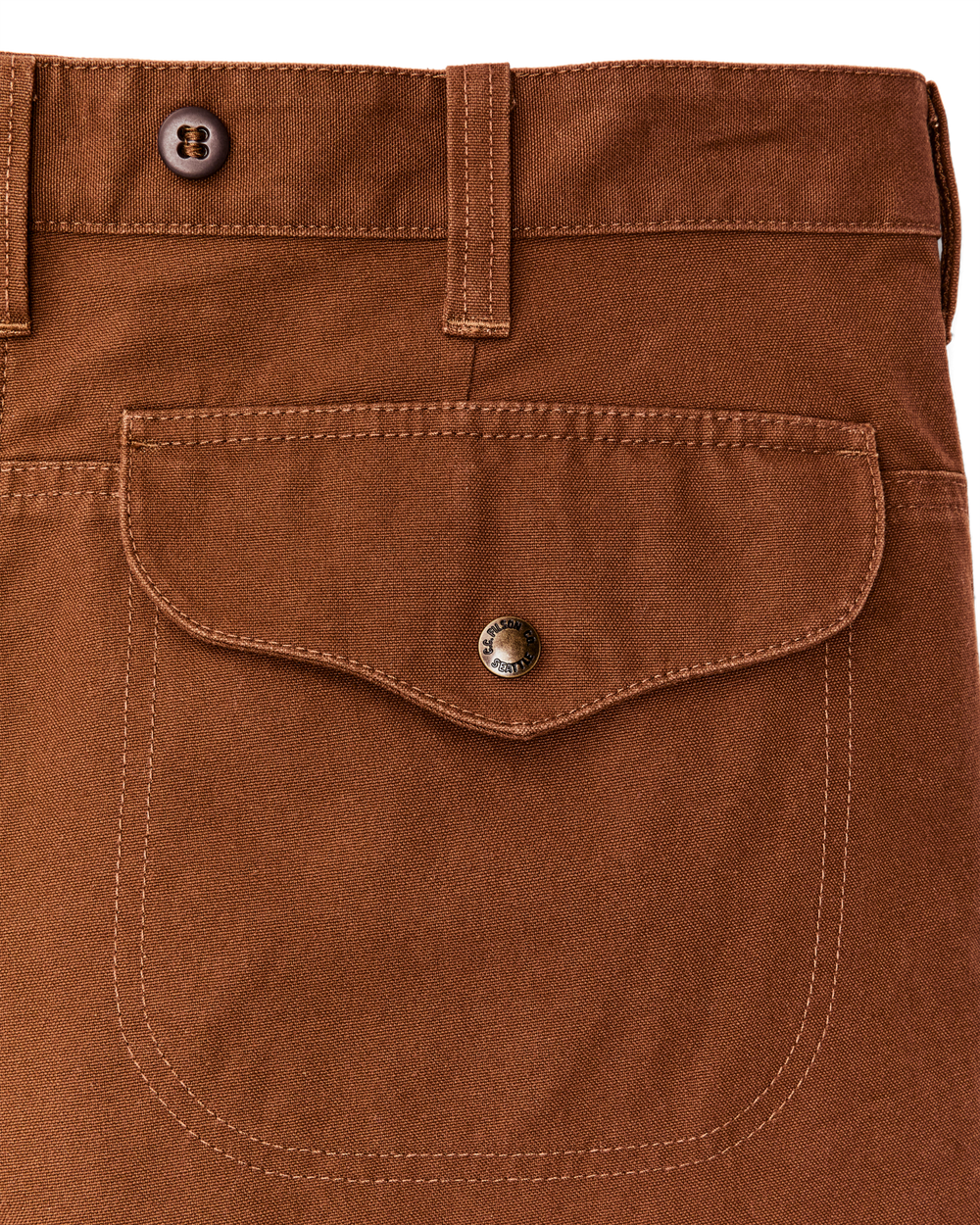 Dry Tin Cloth Shorts - Whiskey
