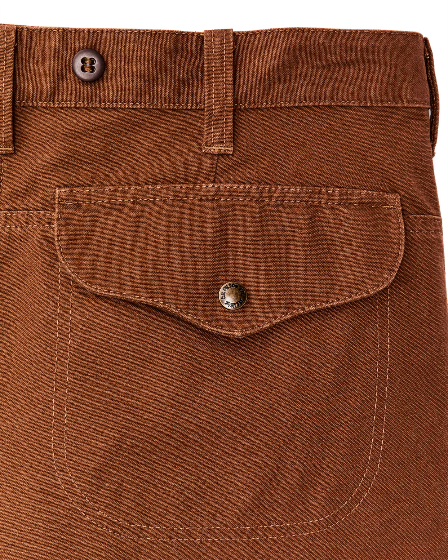 Dry Tin Cloth Shorts - Whiskey