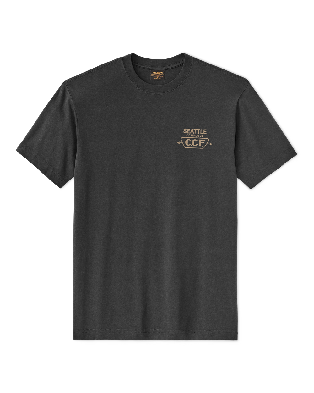 Seattle Graphic T-Shirt - Black