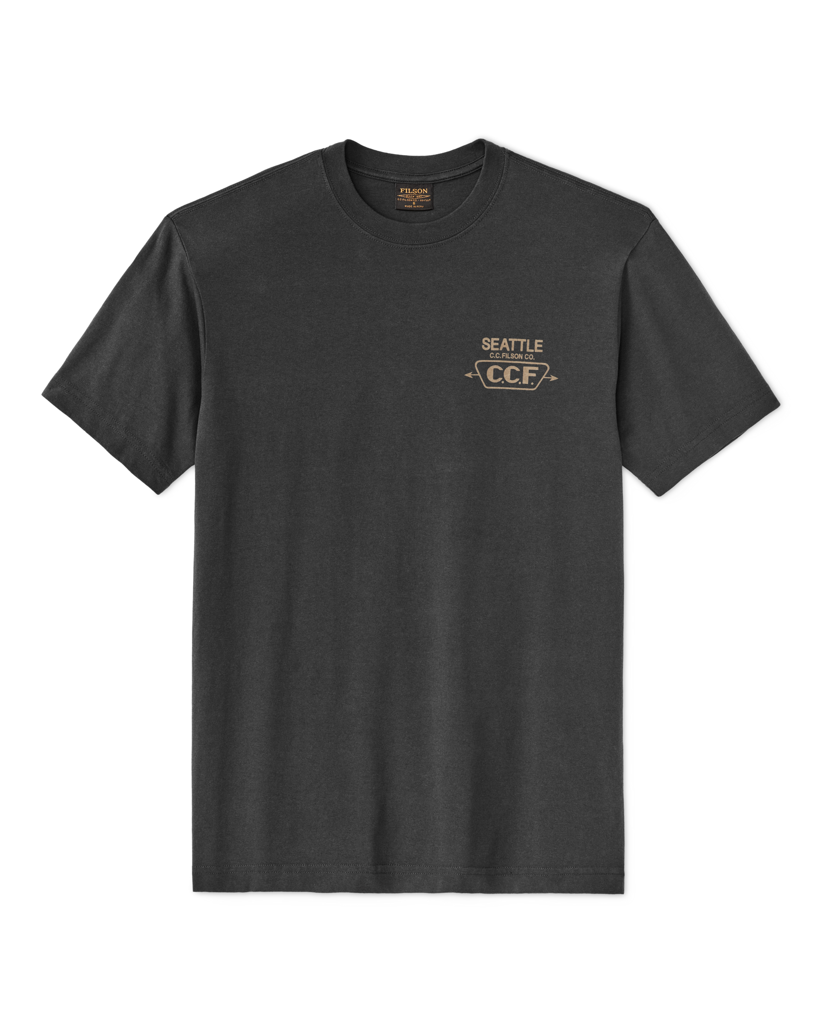 Seattle Graphic T-Shirt - Black