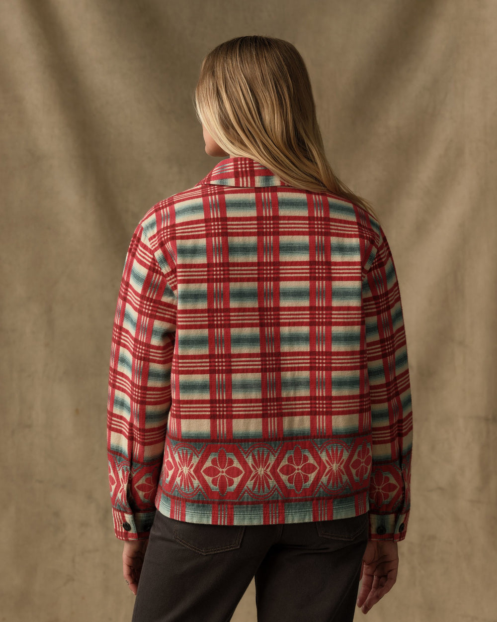 Women's Colchuck Short Jacket - Rust Multicolor