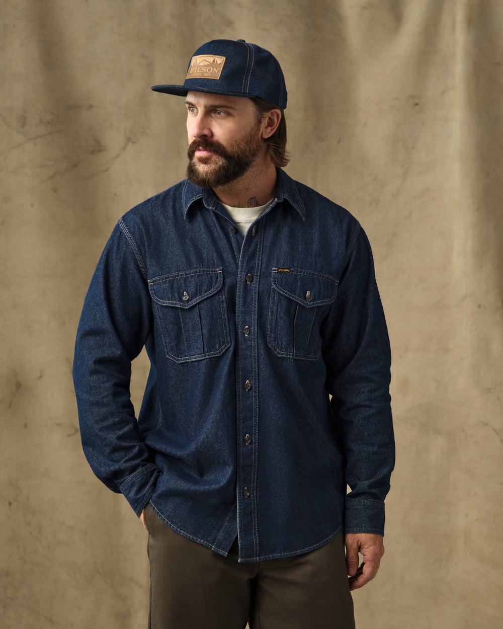 Denim Guide Shirt - Rinse Indigo