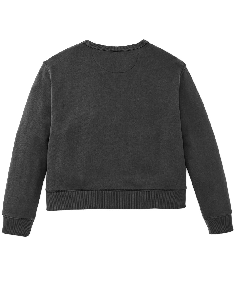 Women's French Terry Crewneck - Faded Black