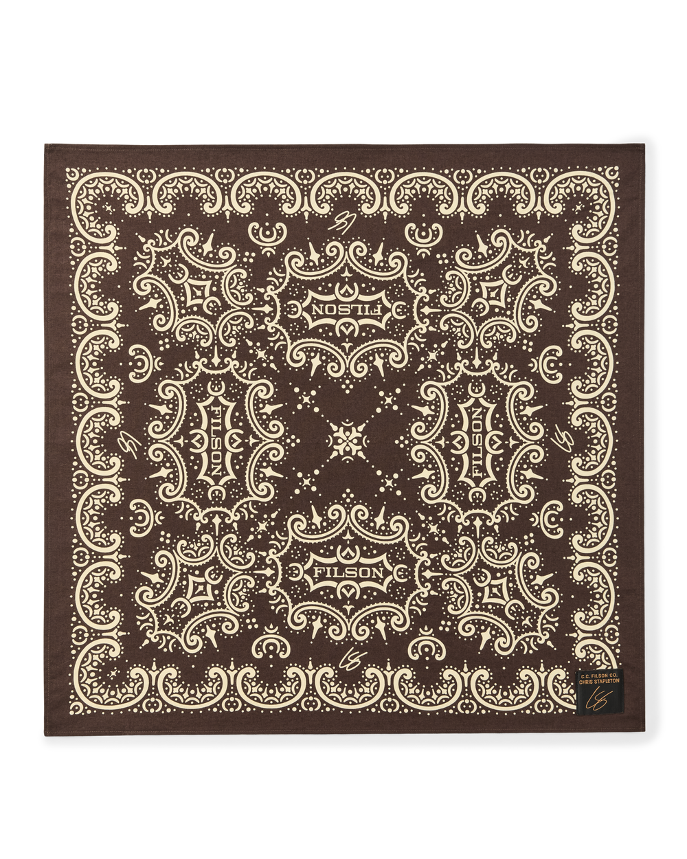 Chris Stapleton Signature Bandana - Umber Print