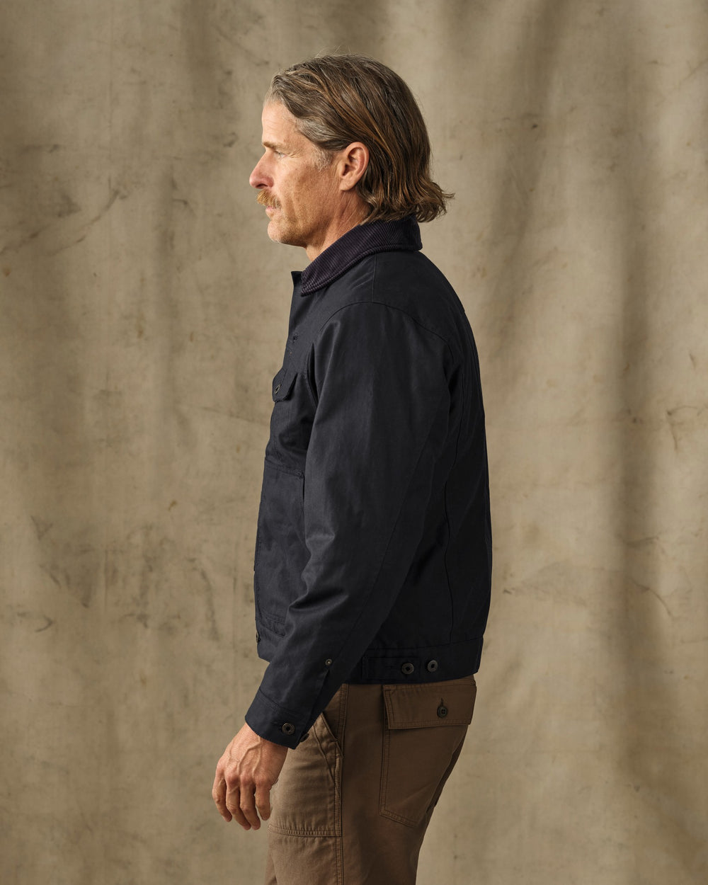 Insulated Short Cruiser Jacket - Harbor Blue
