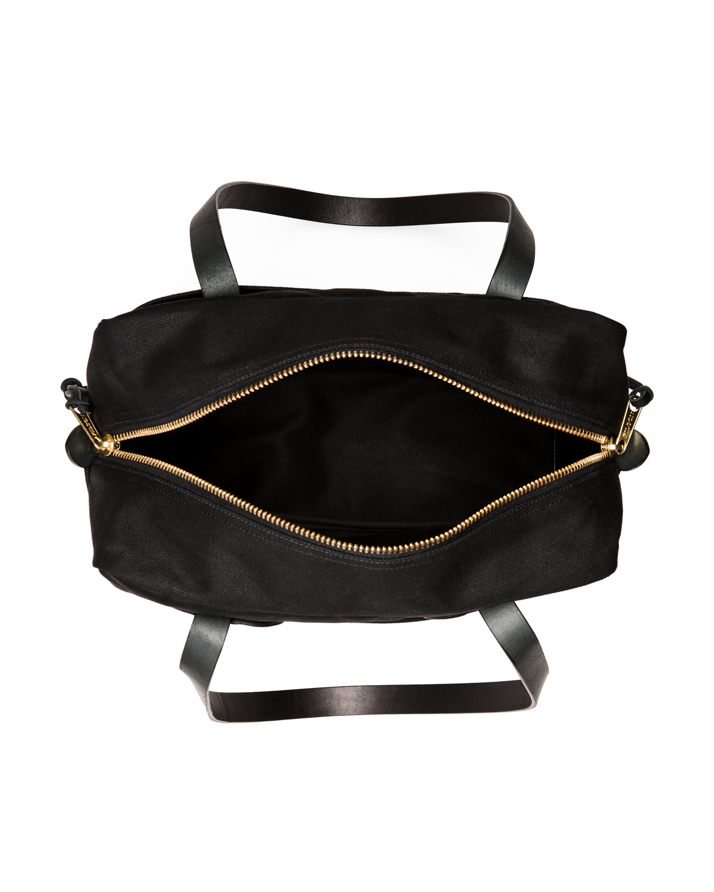 Alternate view of the Filson Rugged Twill Zipper Tote Bag - Black
