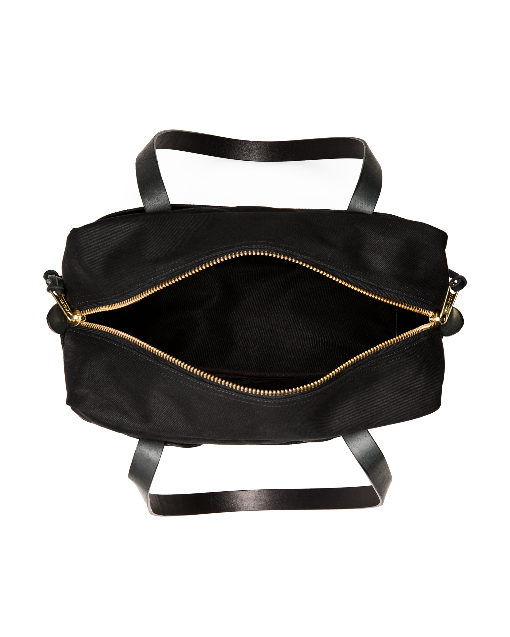 Alternate view of the Filson Rugged Twill Zipper Tote Bag - Black