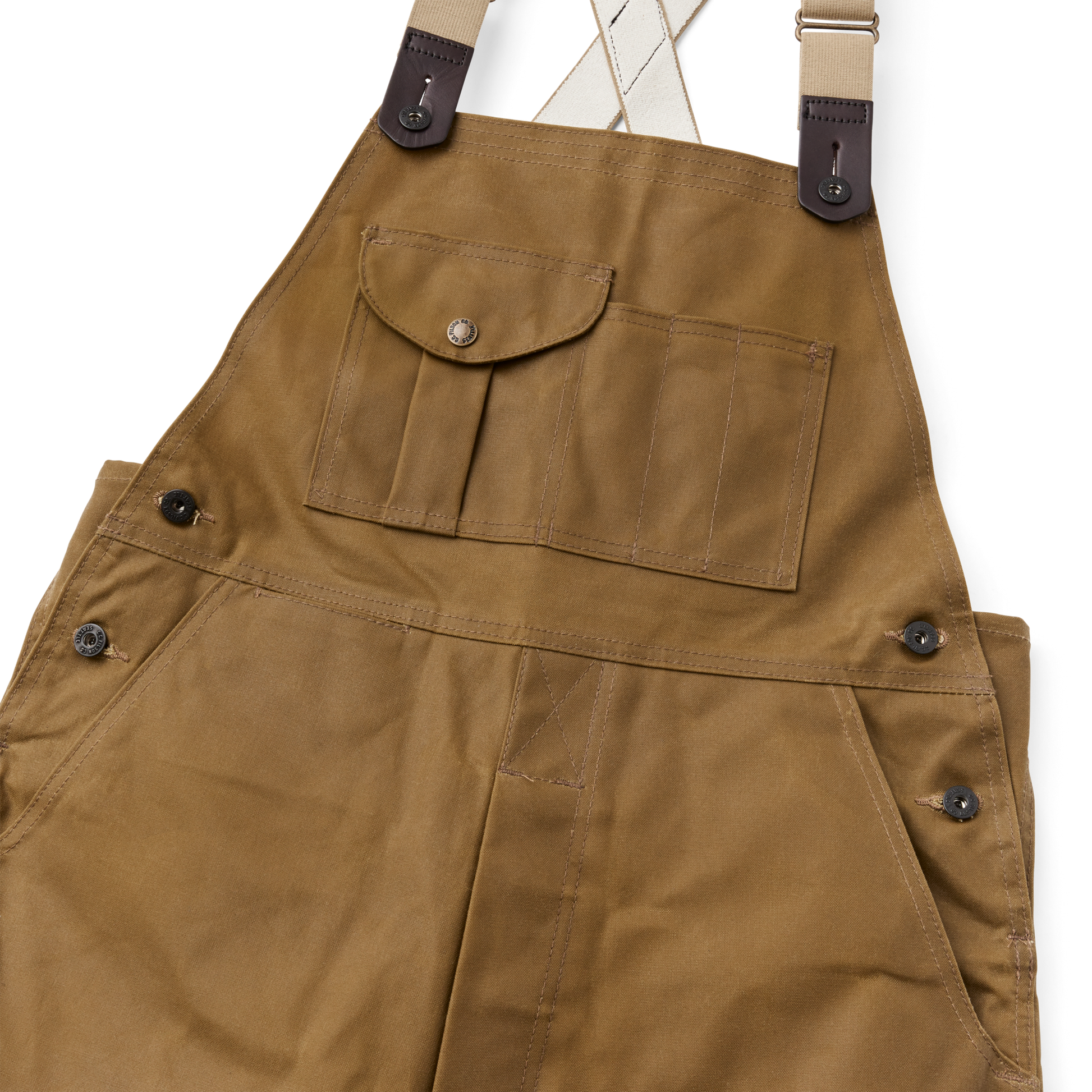 Oil Finish Double Tin Cloth Bibs | Filson Oil Finish Double Tin Cloth Bibs | Filson