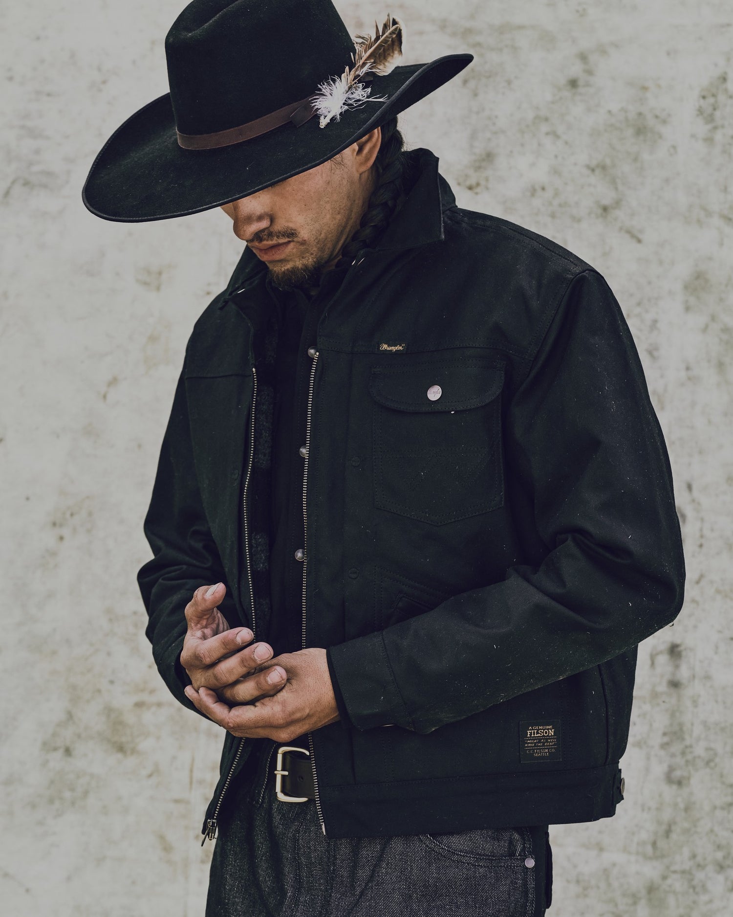 Wrangler X Filson Adventure Jacket - Black