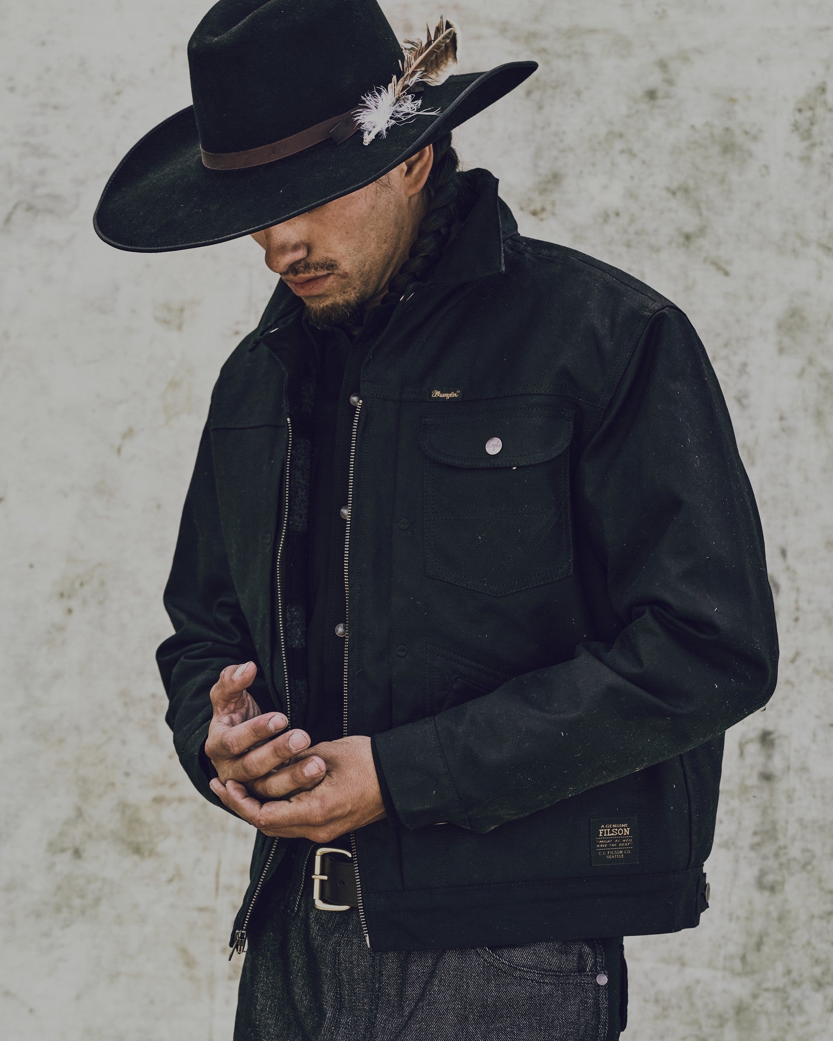 Wrangler X Filson Adventure Jacket - Black