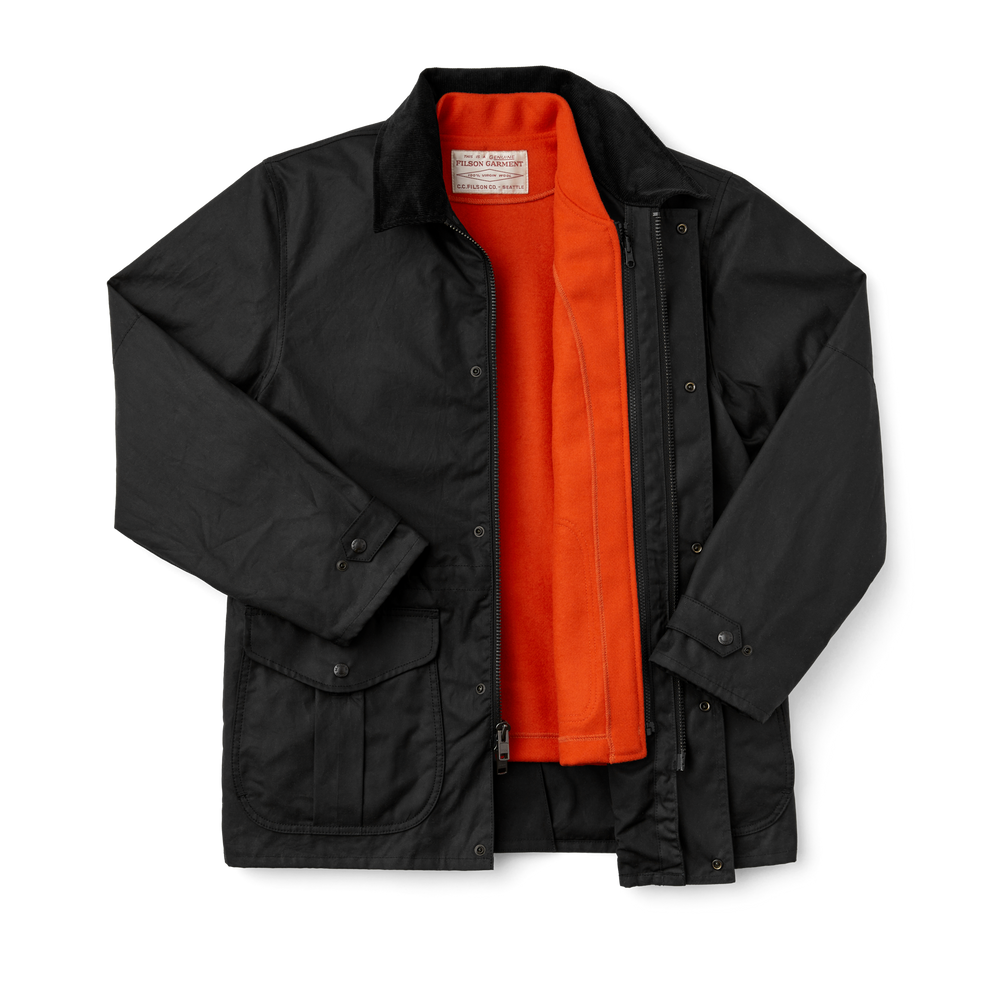 Alternate view of the Filson Mackinaw Wool Vest Liner - Flame