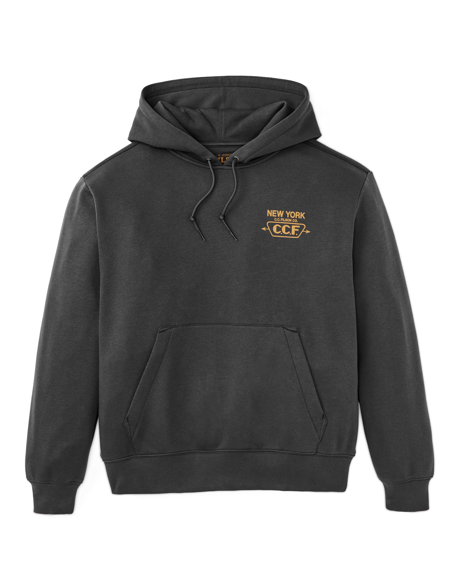 NYC Graphic Hoodie - Faded Black