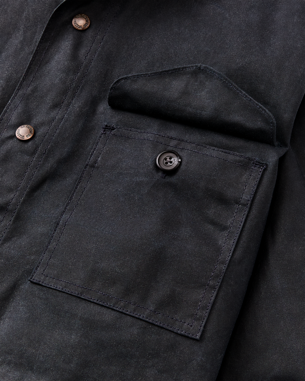 Alternate view of the Filson Eagle Harbor Jac-shirt - Navy