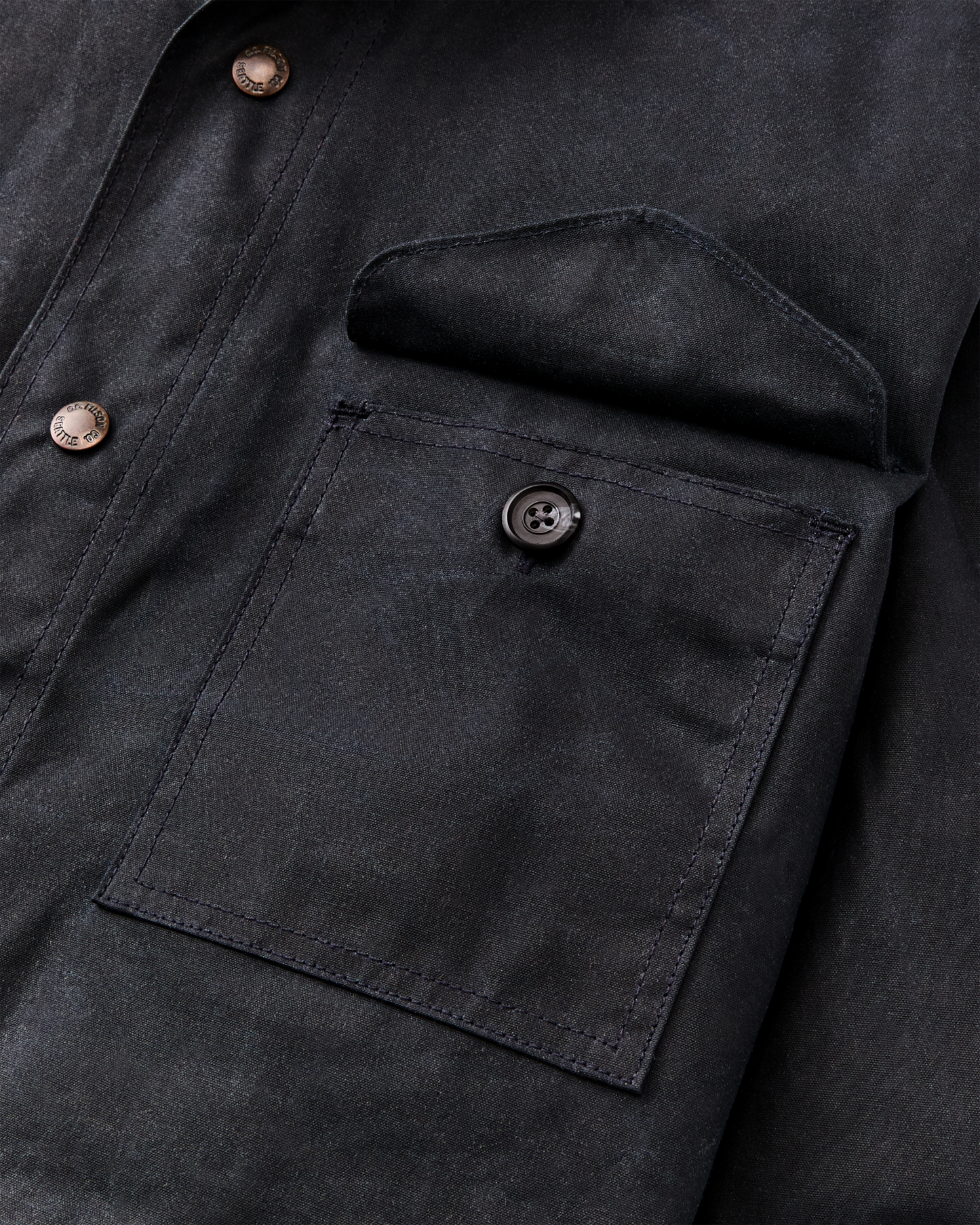 Alternate view of the Filson Eagle Harbor Jac-shirt - Navy