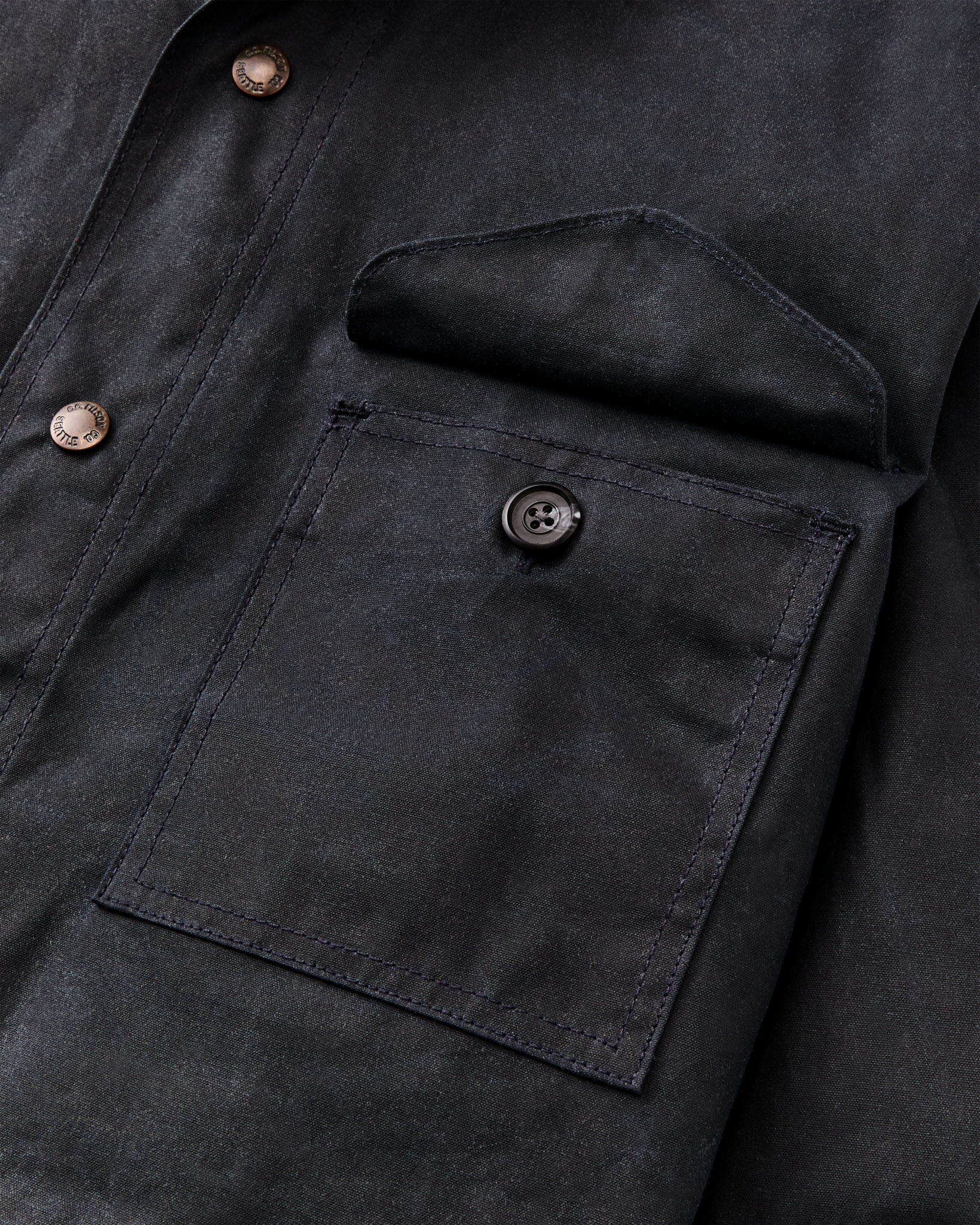 Eagle Harbor Jac-shirt - Navy | Filson