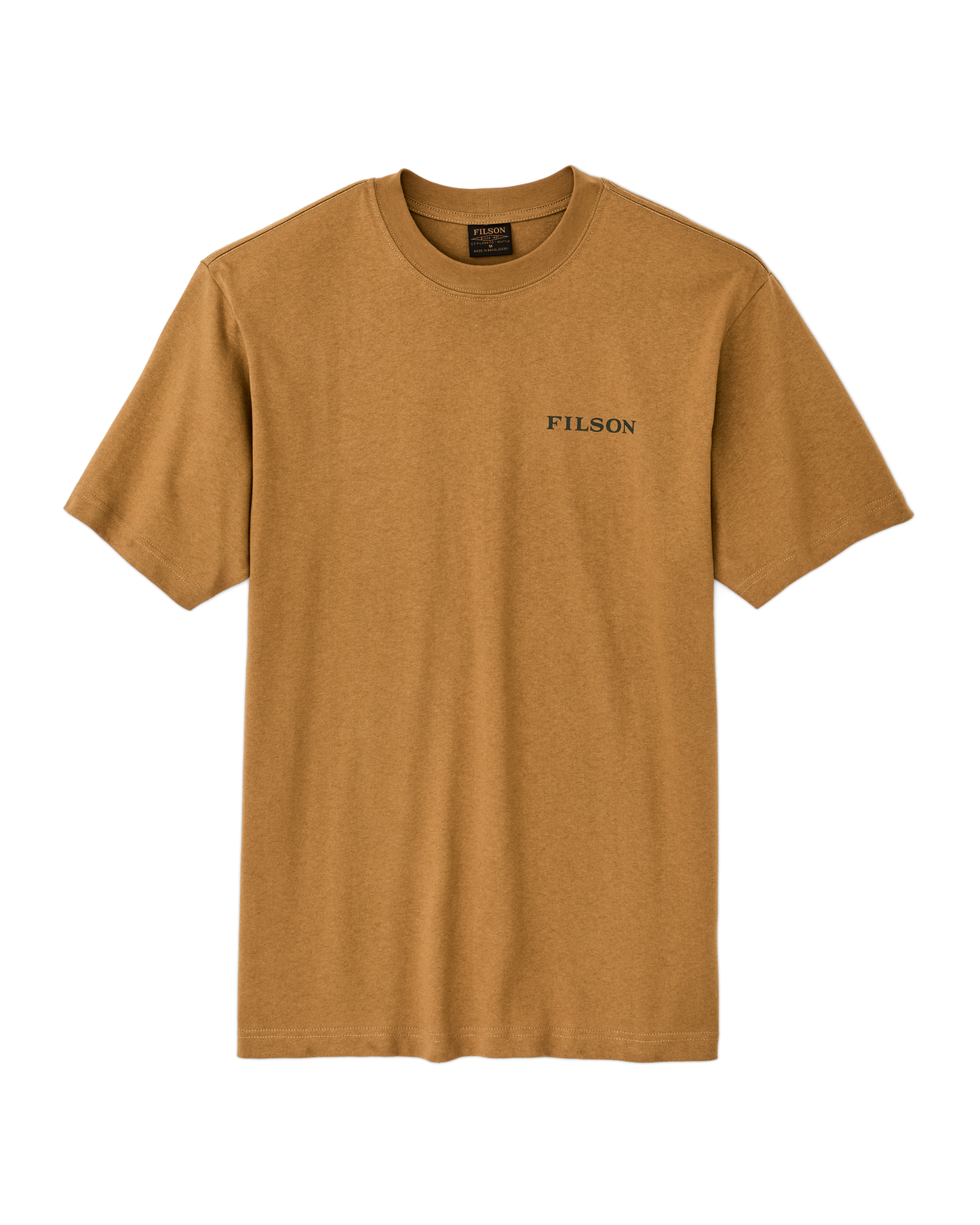 Frontier Logo T-shirt - Golden Tan / Scenic Mark