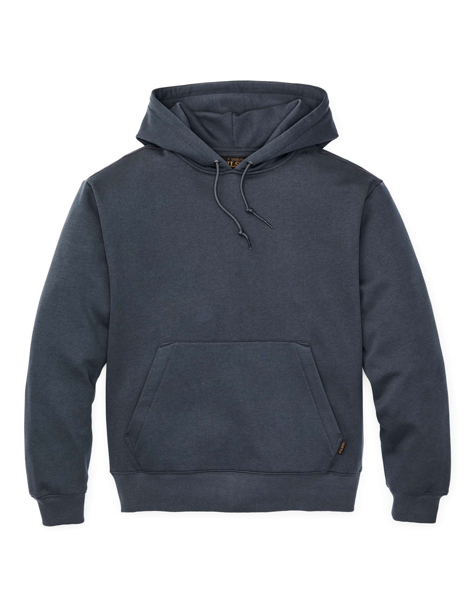Front-facing image of the Filson Northwest Hoodie - Ink Blue
