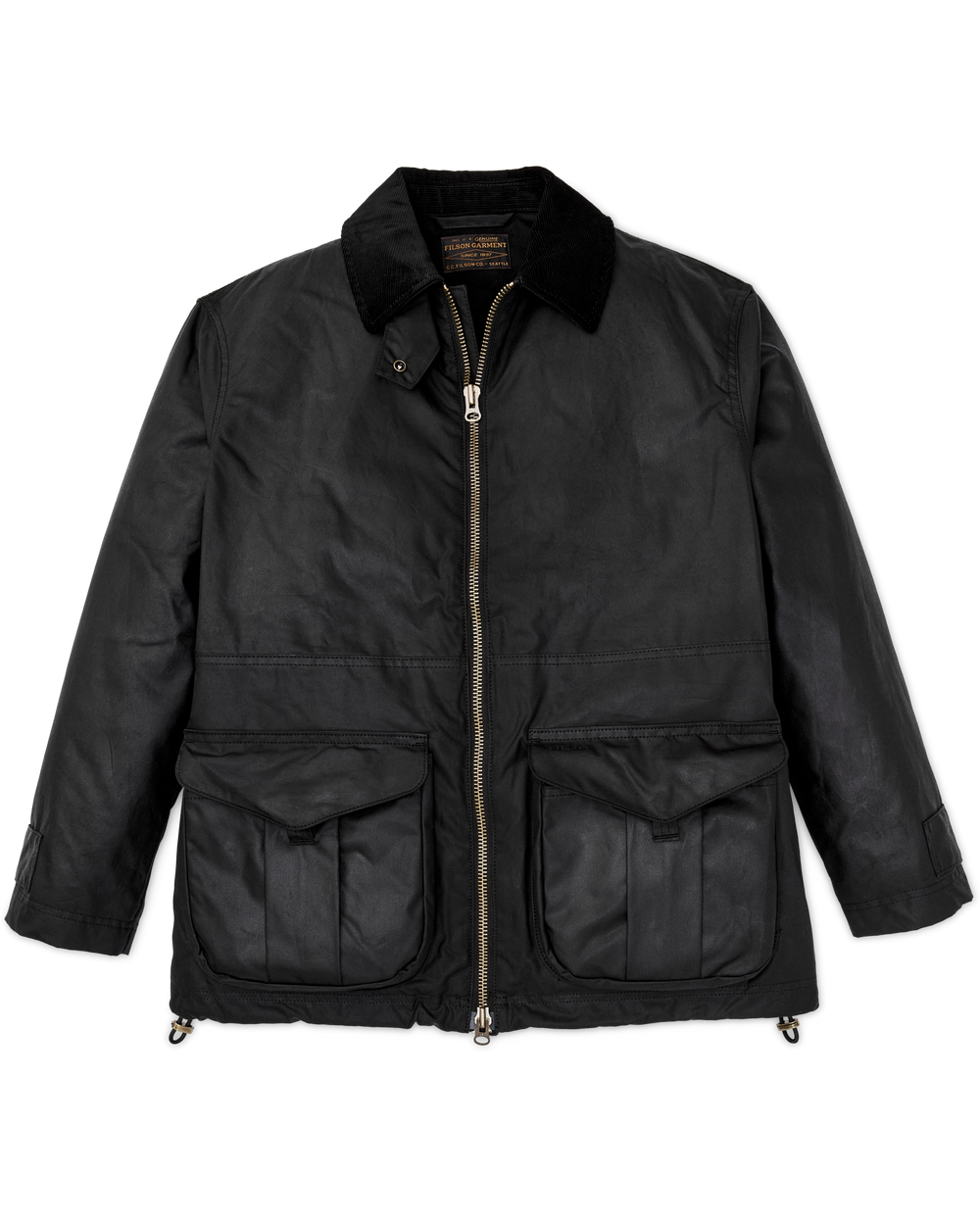 Women's Cover Cloth Raincoat - Black