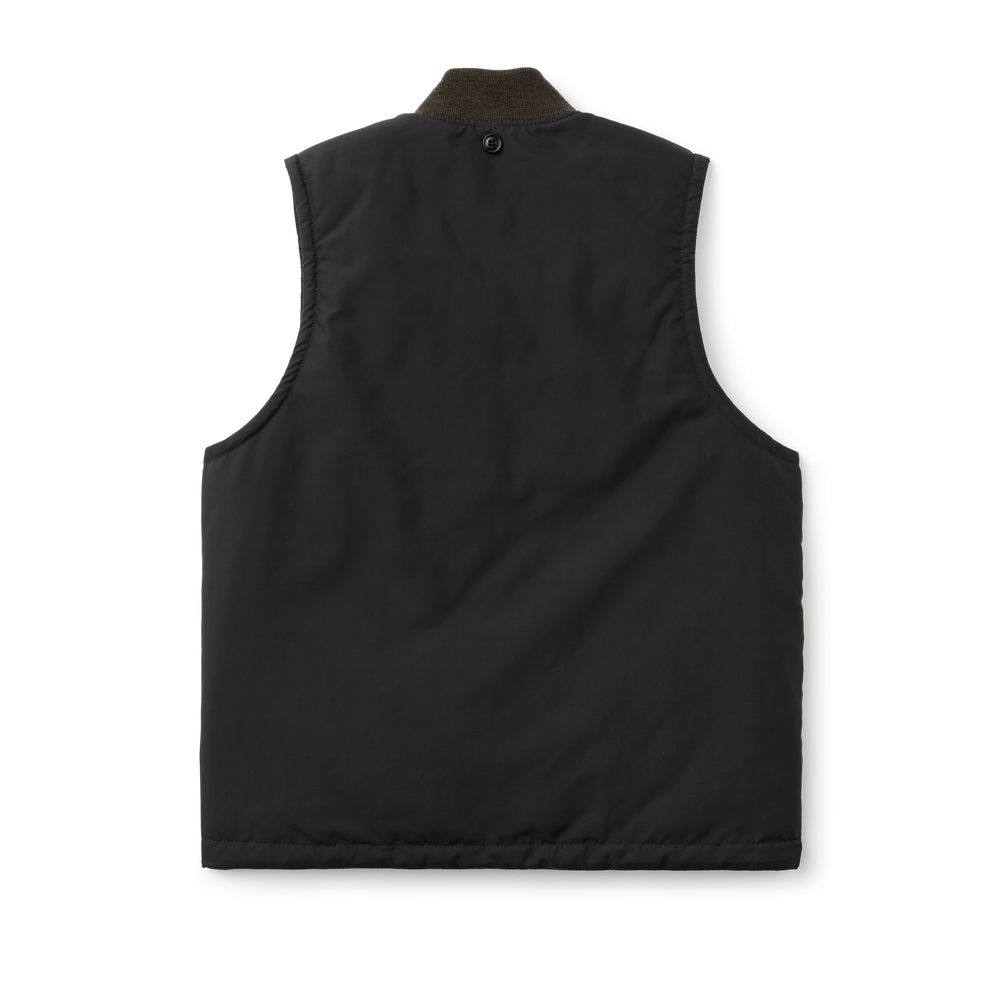 Alternate view of the Filson Eagle Plains Vest Liner - Charcoal / Black