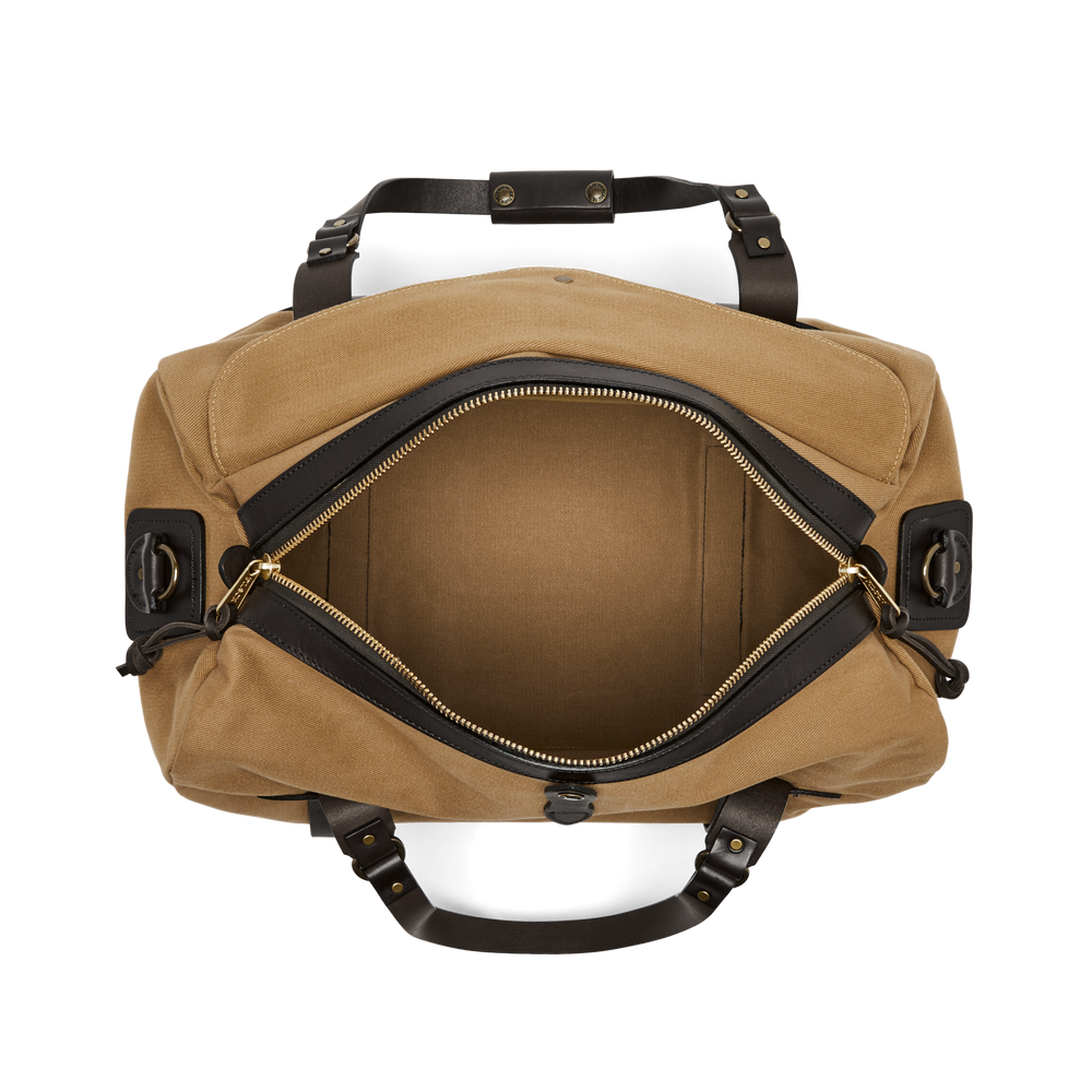 Alternate view of the Filson Medium Rugged Twill Duffle Bag - Tan