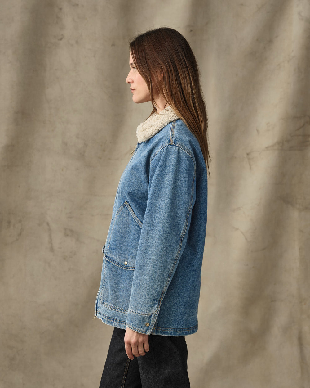 Women's Insulated Denim Outfitter Coat - Vintage Indigo