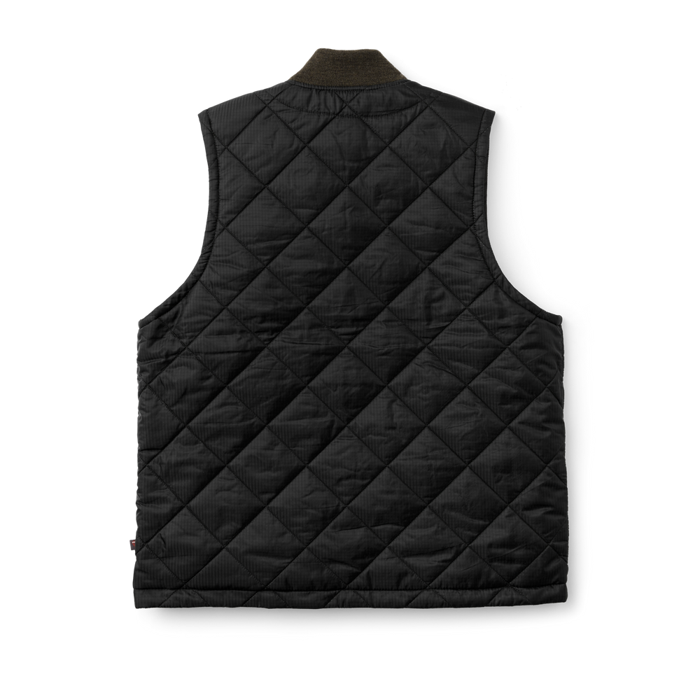 Alternate view of the Filson Eagle Plains Vest Liner - Charcoal / Black
