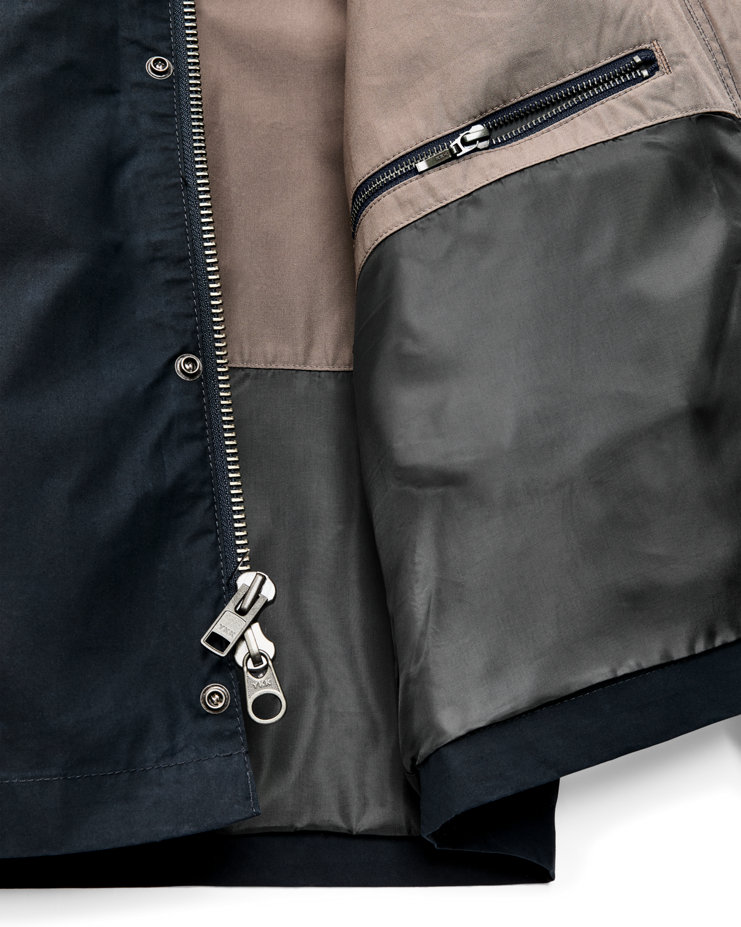 Alternate view of the Filson Dry Wax Short Field Jacket - Navy