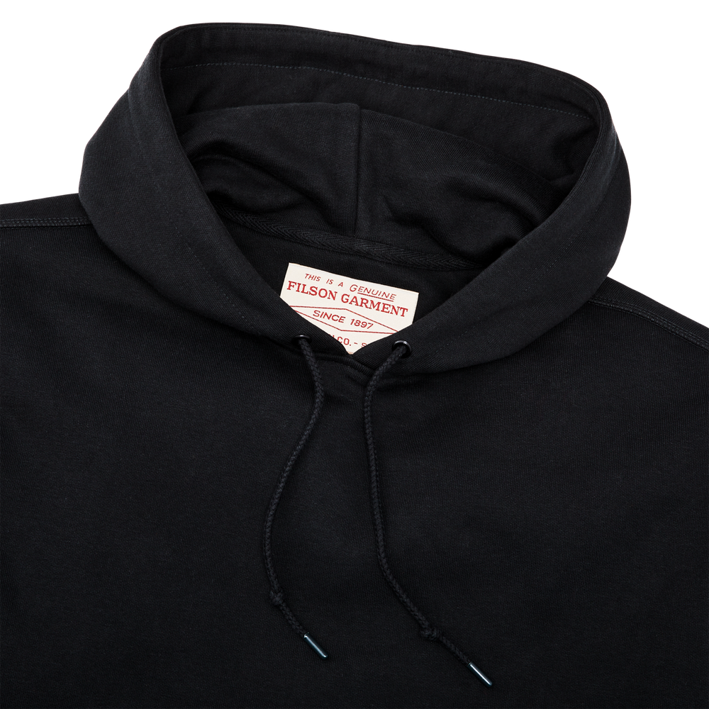 Alternate view of the Filson Prospector Hoodie - Black