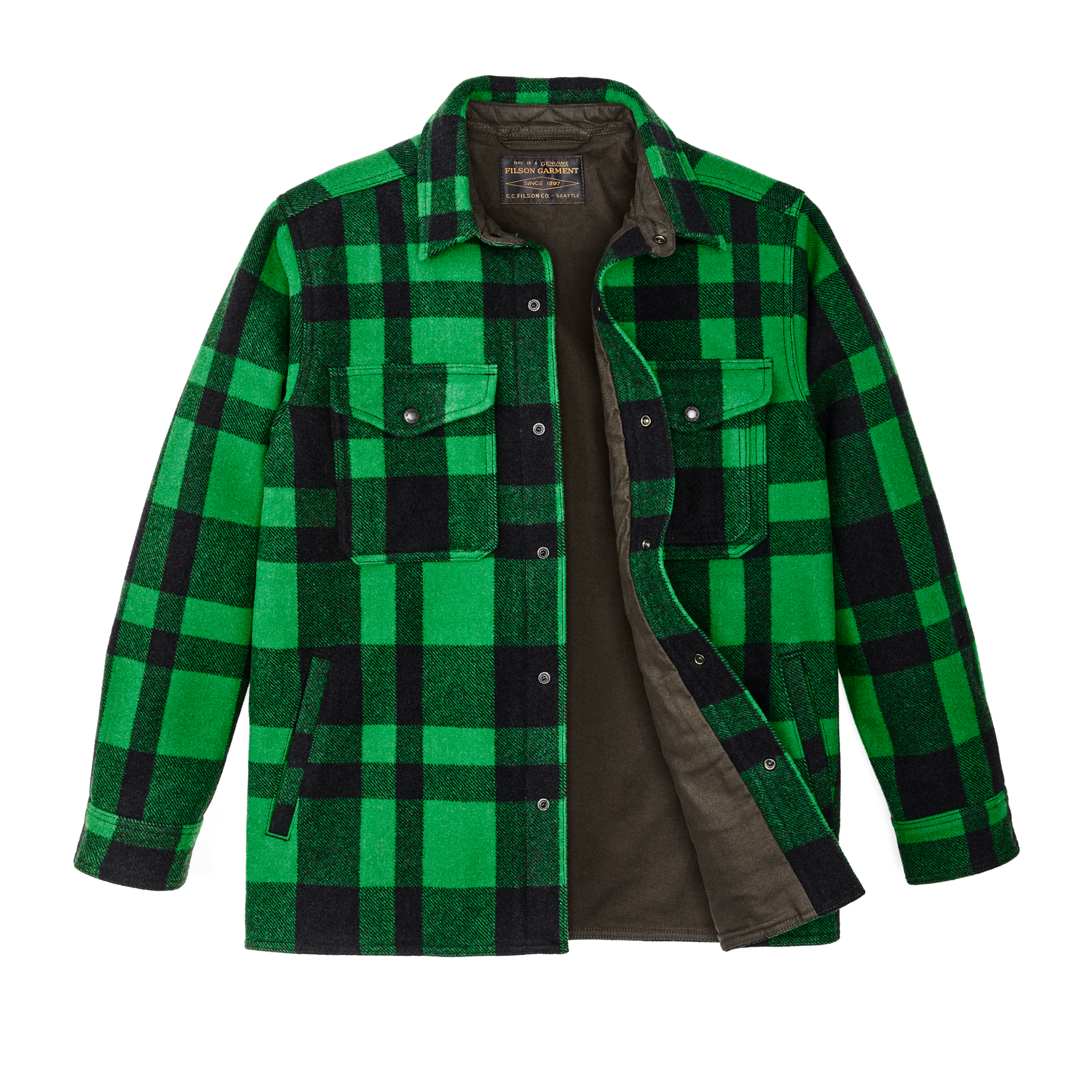 ジャケット・アウター FILSON /LINED MACKINAW WOOL JAC-SHIRT Lined Mackinaw Wool Jac-shirt | Filson