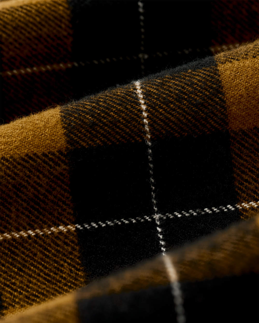 Alaskan Guide Shirt - Black / Gold Plaid