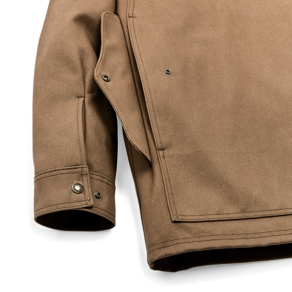 Alternate view of the Filson Rugged Twill Cruiser Jacket - Sepia