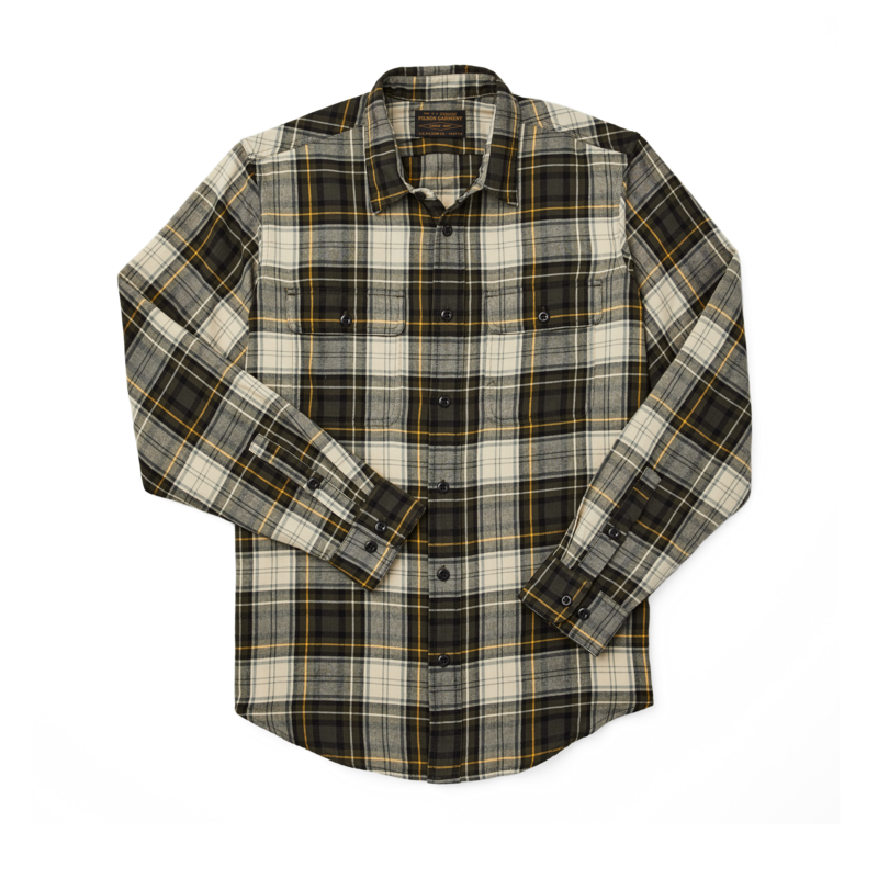 Main image of a Filson Scout Shirt in Forest Hunt Plaid