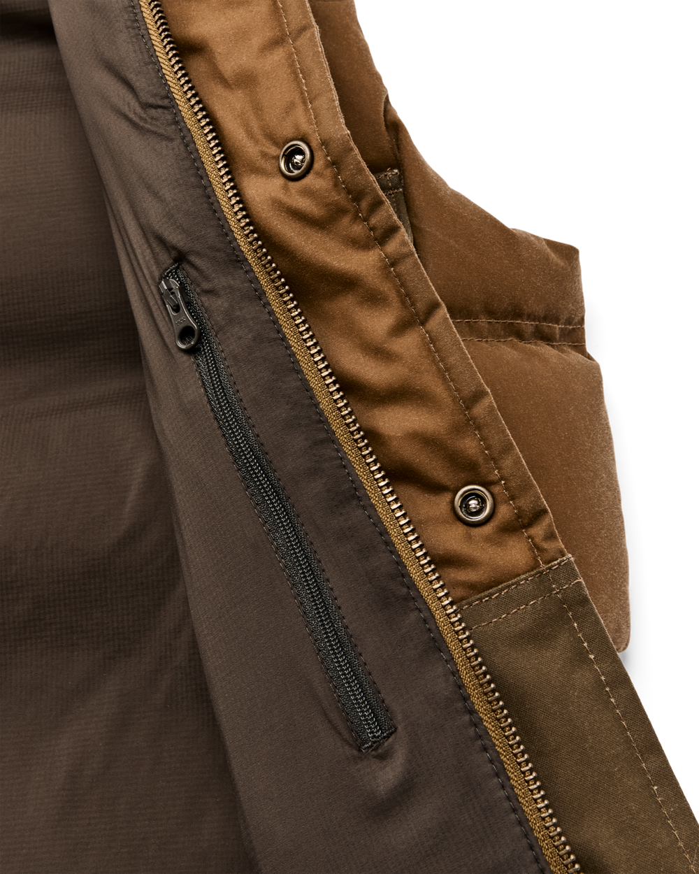 Down Cruiser Vest - Dark Tan