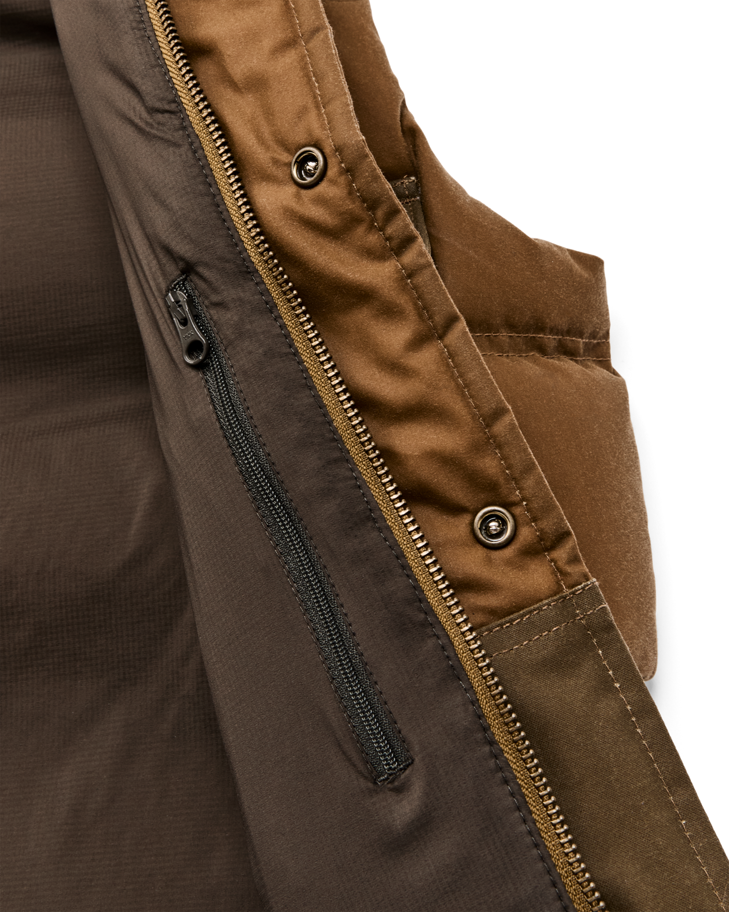 Down Cruiser Vest - Dark Tan