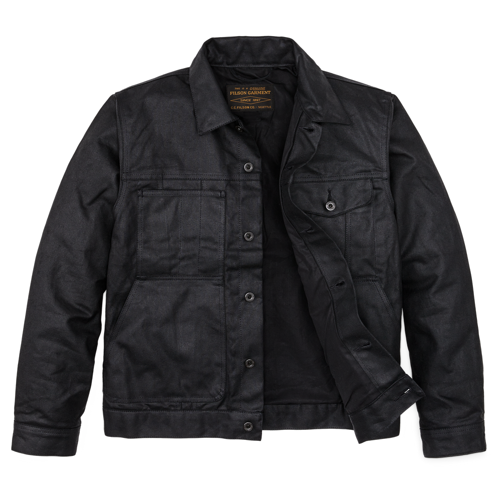 Tin Cloth Short Lined Cruiser Jacket | Filson