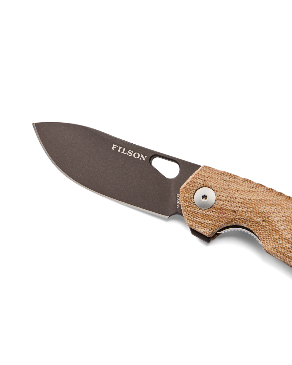 Filson X Giant Mouse Jagt Knife - Brown / Tan