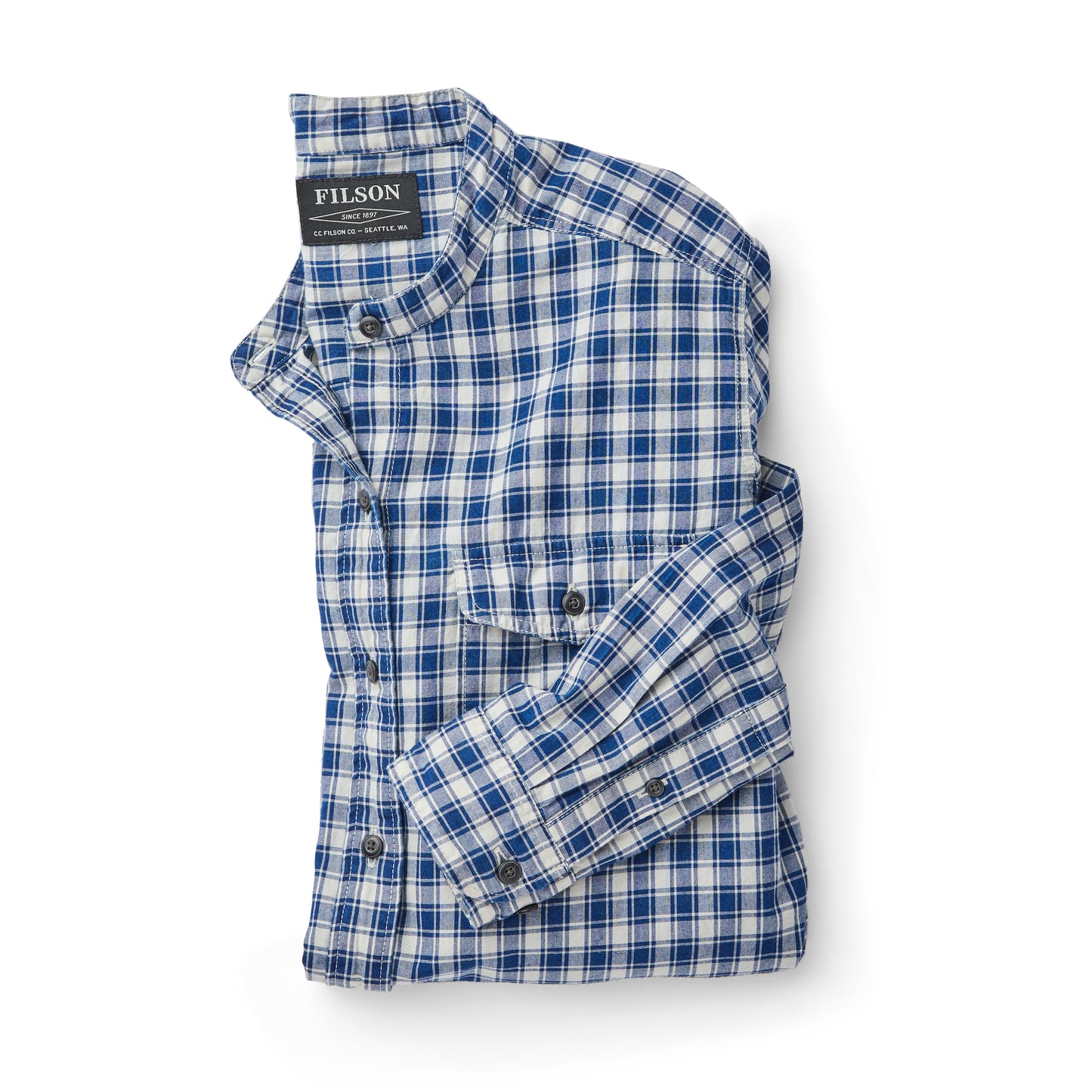 Women's Kadin Island Shirt - Indigo Chambray