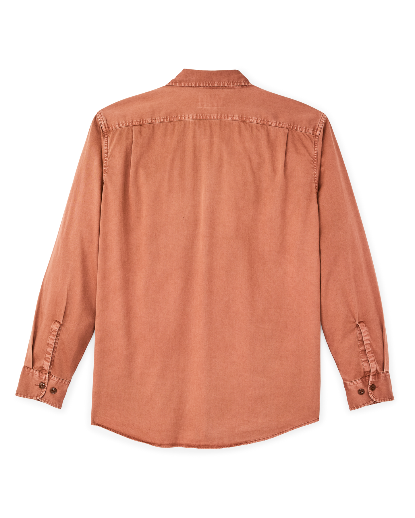 Alternate view of the Filson 4.5-oz. Twill Shirt - Copper Brown