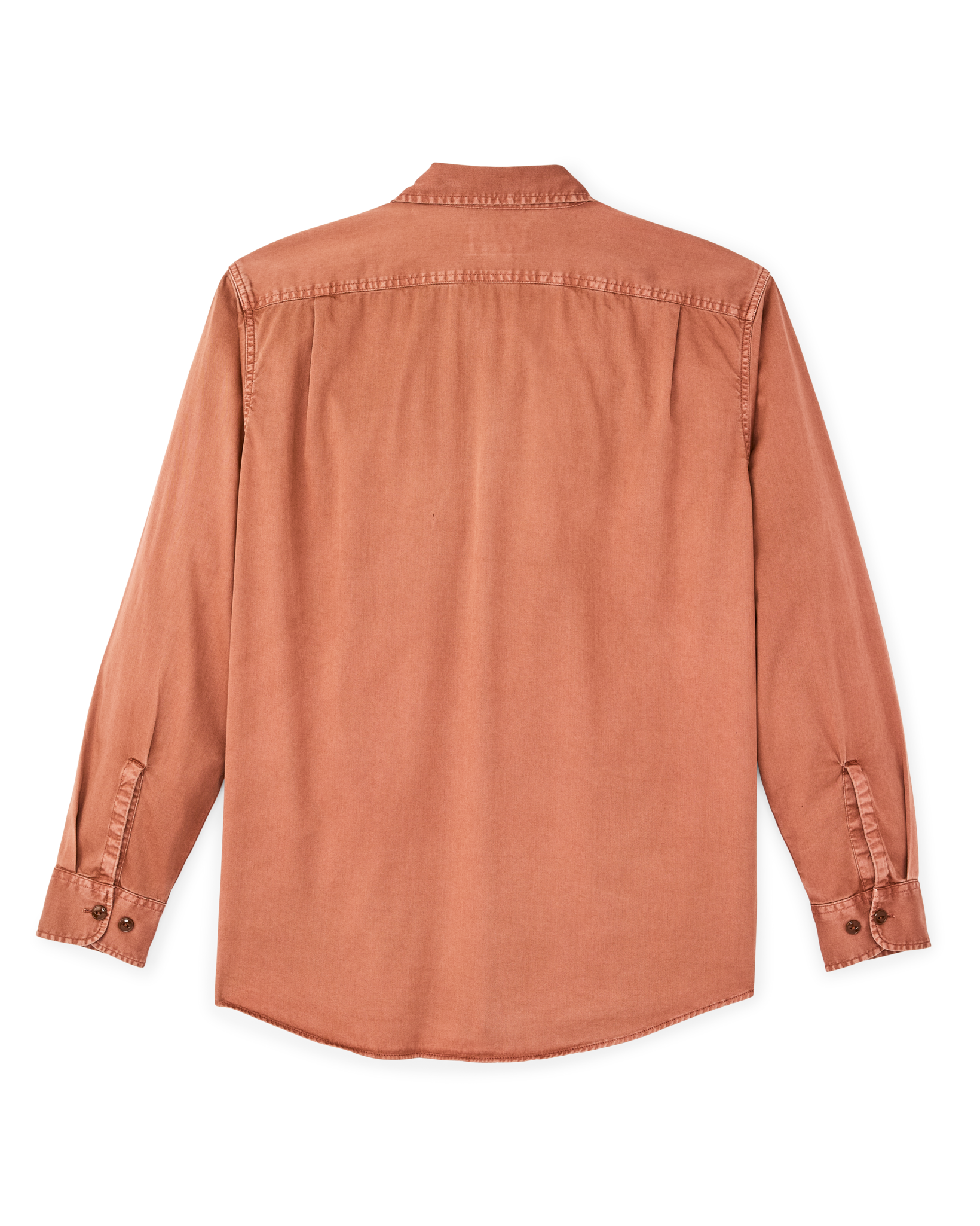 Alternate view of the Filson 4.5-oz. Twill Shirt - Copper Brown