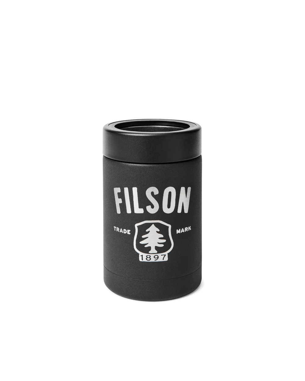 Tree Graphic Can Cooler 12-oz - Black