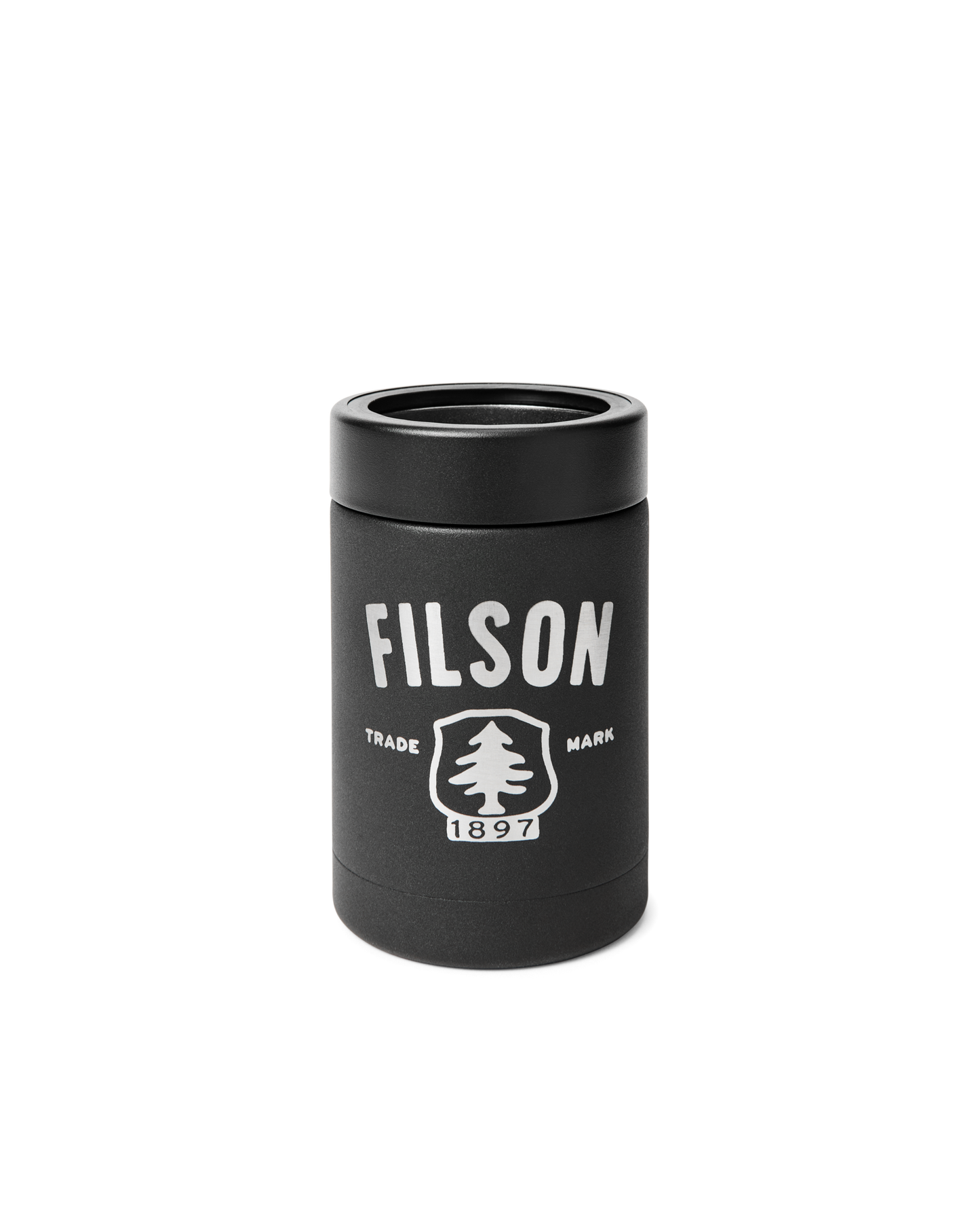 Tree Graphic Can Cooler 12-oz - Black