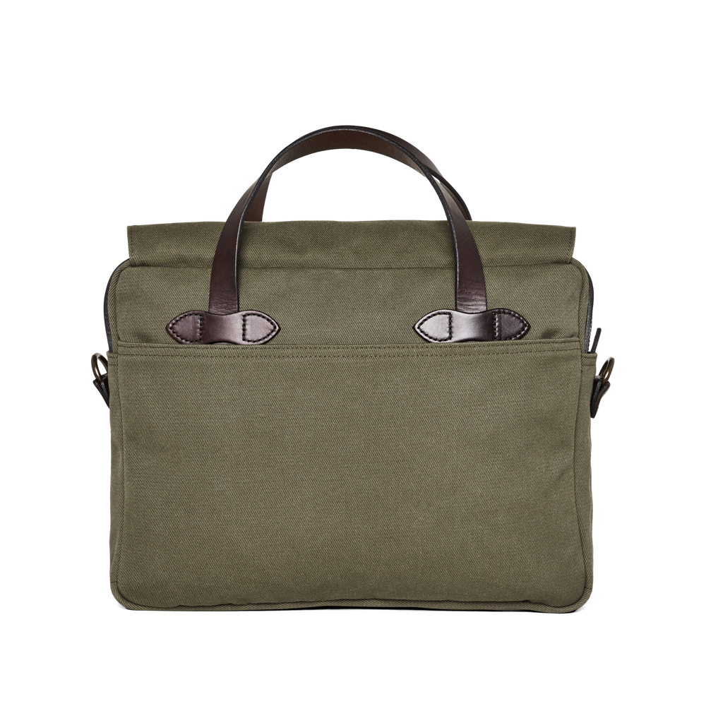 Rugged Twill Original Briefcase - Otter Green | Filson